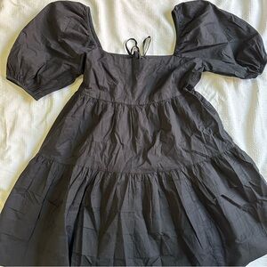 Black Baby Doll Dress